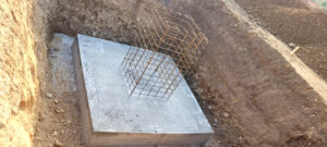 LAINATE (MI) - Nuovo polo logistico - Fondazioni, scavo, posaferro, armatubi, casserature e getto calcestruzzo