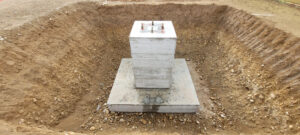 LAINATE (MI) - Nuovo polo logistico - Fondazioni, scavo, posaferro, armatubi, casserature e getto calcestruzzo