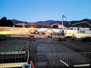 CERIALE (SV) - Fondazioni per capannone prefabbricato