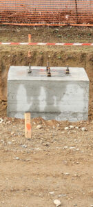 LAINATE (MI) - Nuovo polo logistico - Fondazioni, scavo, posaferro, armatubi, casserature e getto calcestruzzo